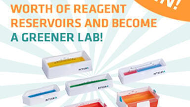 Win eco-friendly reagent reservoirs for a greener lab